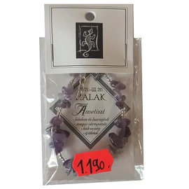 Ametiszt karkötő - Halak