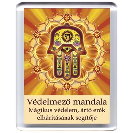 Védelmező mandala - hűtőmágnes 5x7cm