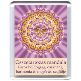 Összetartozás mandala - hűtőmágnes 5x7cm