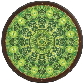 Egészség megőrzés és harmónia mandala - kör falikép 38 cm Ø