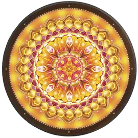 Életöröm mandala - kör falikép 38 cm Ø