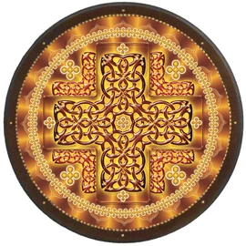 Oltalmazó mandala - kör falikép 38 cm Ø