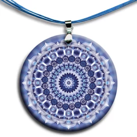 Karrier mandala - medál 4 cm Ø
