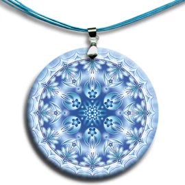 Barátság mandala - medál 4 cm Ø