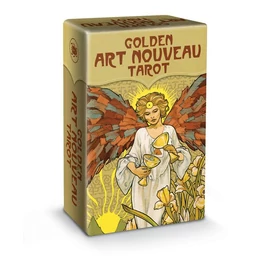 Mini Golden Art Nouveau Tarot