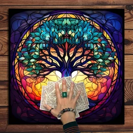 Tarot terítő - Életfa