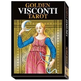 Golden Visconti tarot
