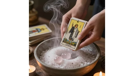 Tarot és jóskártyák tisztítása