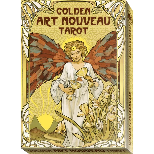 Golden Art Nouveau Tarot - Nagyméretű, csak nagy arkánum