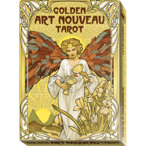 Golden Art Nouveau Tarot - Nagyméretű, csak nagy arkánum