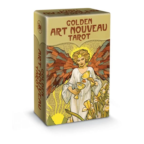 Mini Golden Art Nouveau Tarot