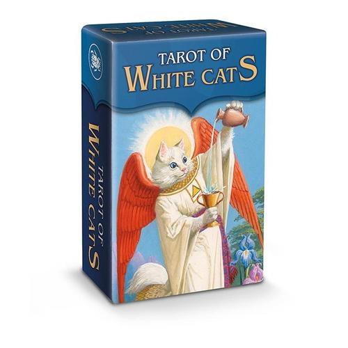 Mini White Cats Tarot