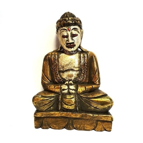 Buddha szobor 19x29 cm
