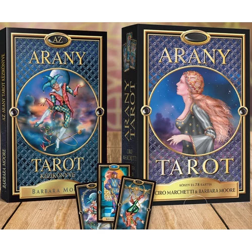 Arany tarot - Könyv és 78 kártya