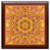 Életvirága - Genezis, teremtés, termékenység mandala - kis falikép 18x18 cm