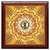 Termékenység mandala - kis falikép 18x18 cm