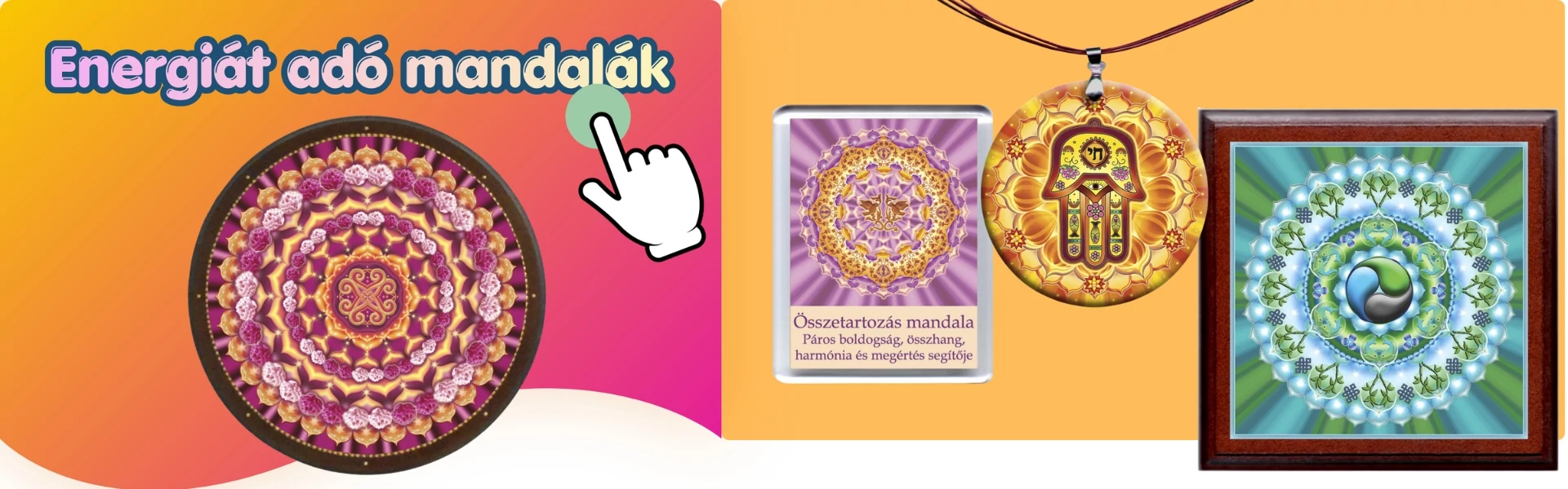 Energiát adó mandalák